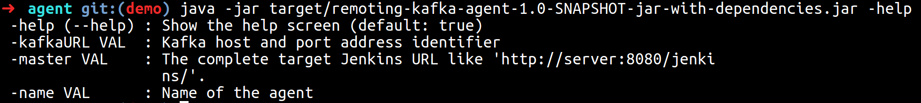 Command to start an agent start agent