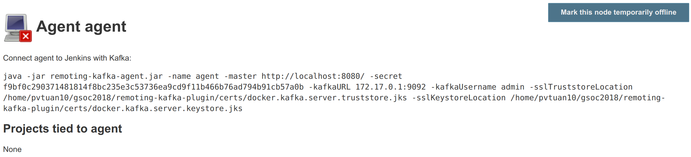 Command to run agent in CLI agent cli