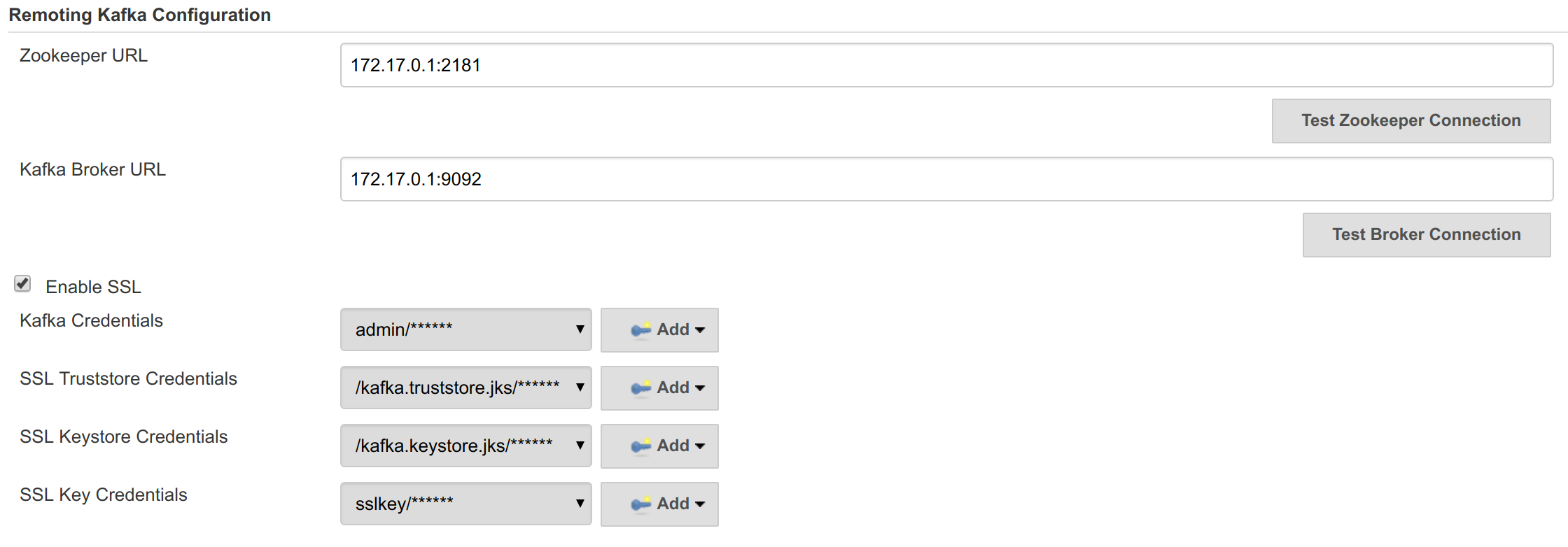 Remoting Kafka Plugin Global Configuration remoting kafka configuration